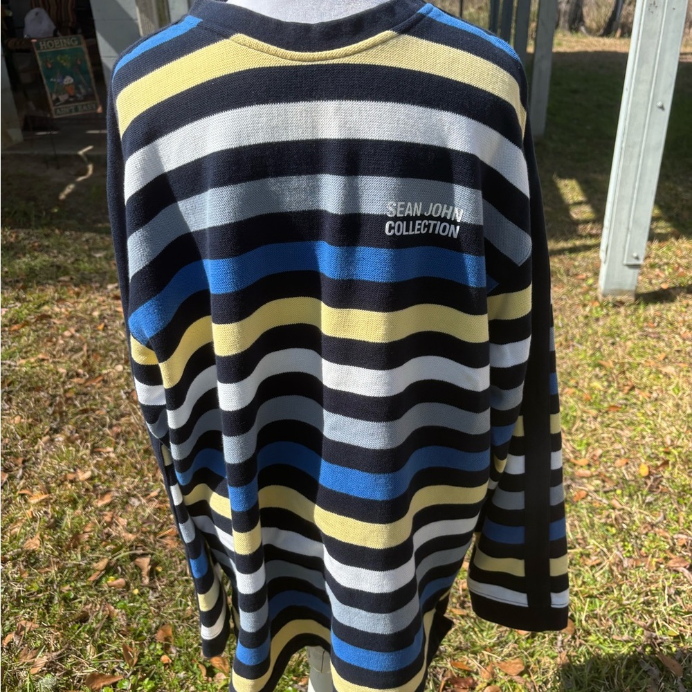 Rare Sean John Collection Men’s Pullover Sweatshirt Size XXXL EUC